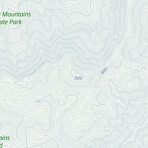 Map of Hickory Knob