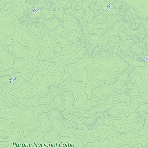 Map of Cerro San Juan