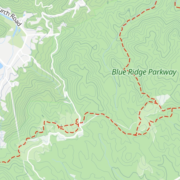 Map of Buck Knob