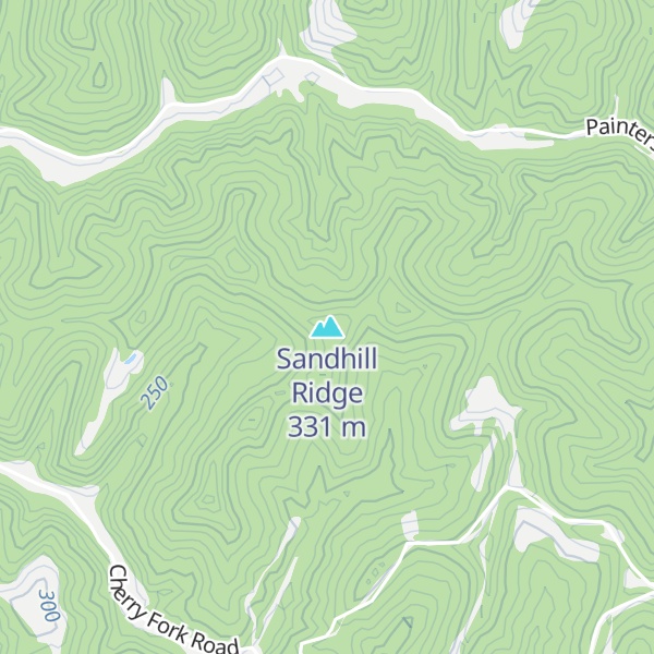Map of Sandhill Ridge