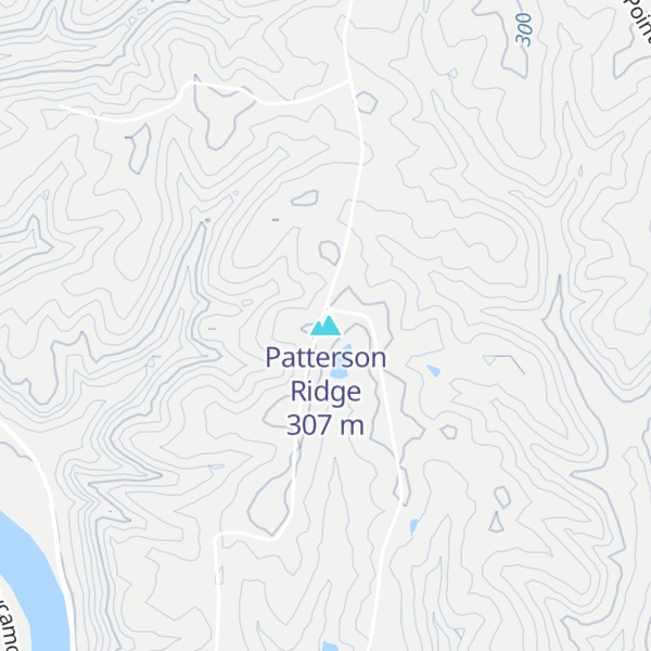 Map of Patterson Ridge
