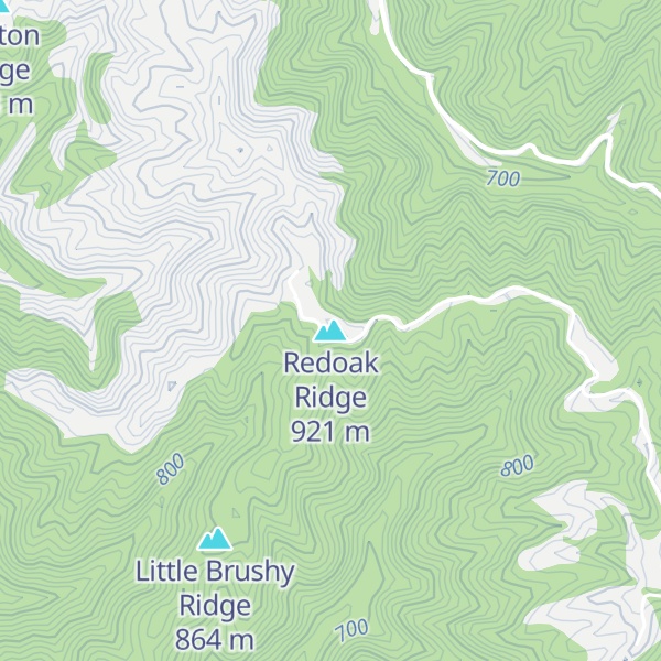 Map of Redoak Ridge
