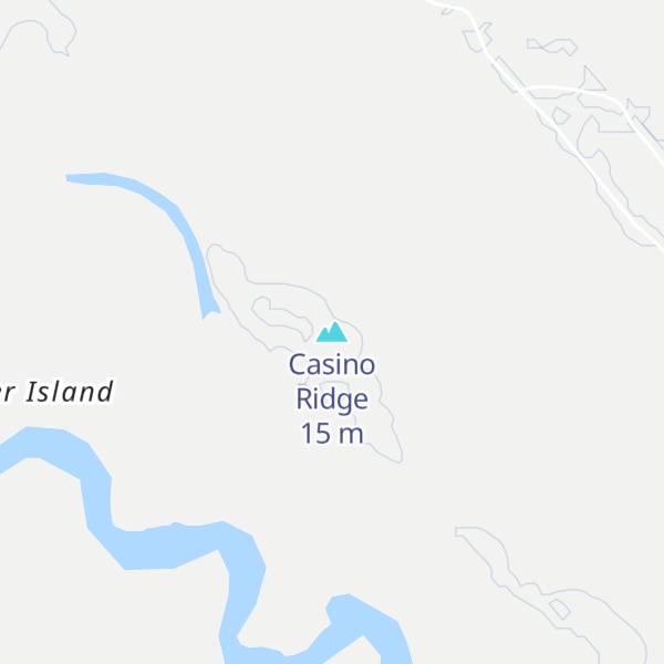 Map of Casino Ridge