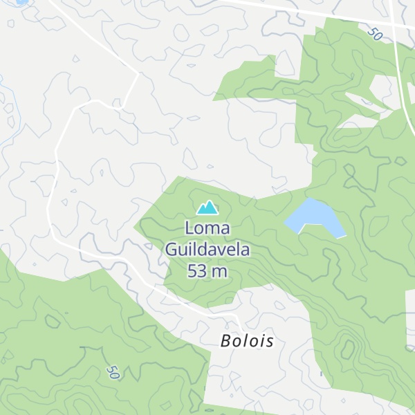 Map of Loma Guildavela