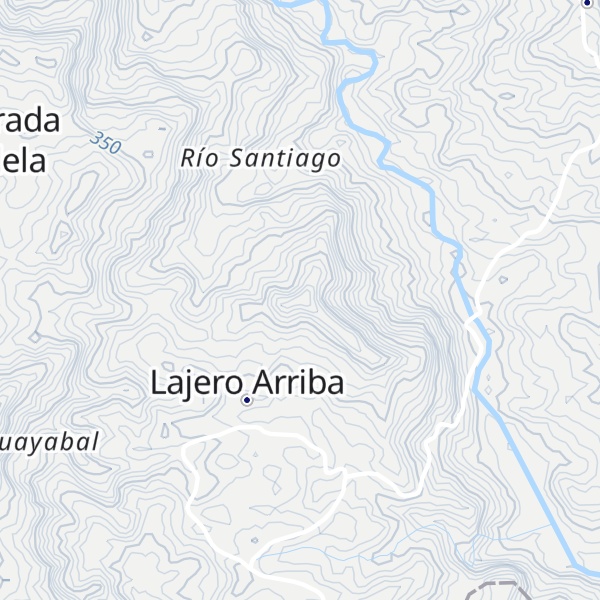 Map of Cerro Amador