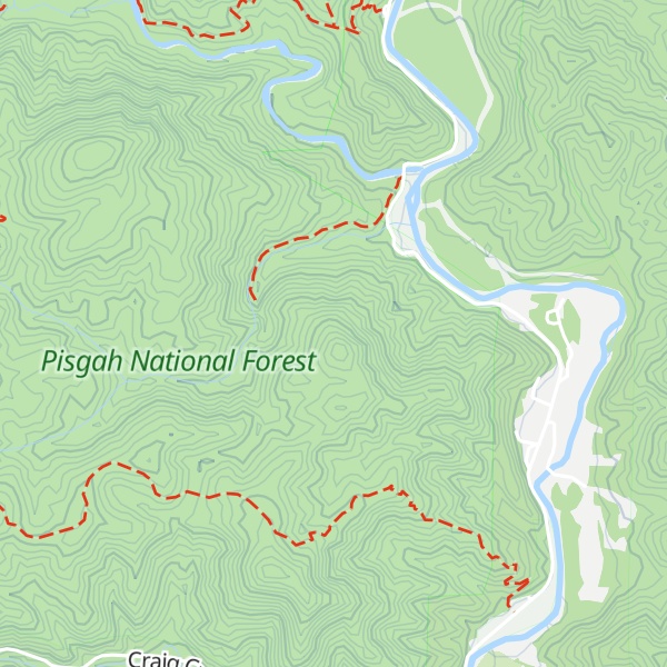 Map of Woodcock Knob