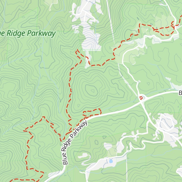 Map of Ash Bearpen Knob