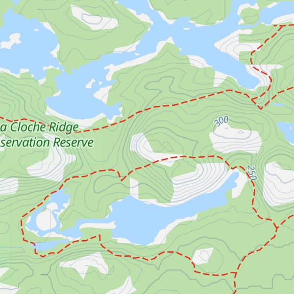 Map of Mount Arabella