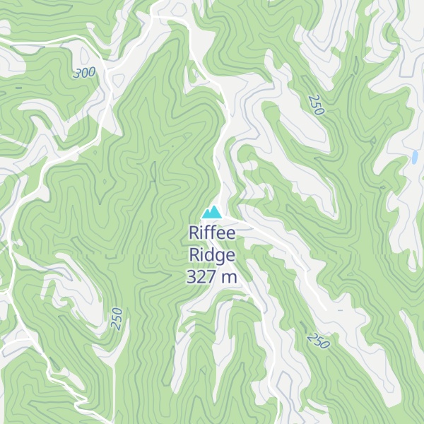 Map of Riffee Ridge