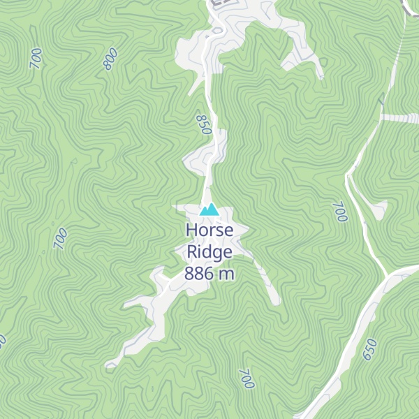 Map of Horse Ridge