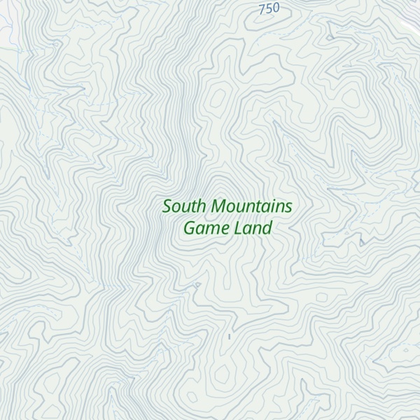 Map of Silver Creek Knob