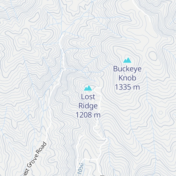 Map of Lost Ridge