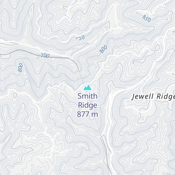 Map of Smith Ridge