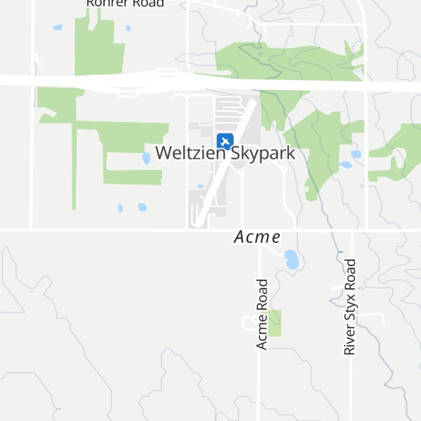Map of Acme Hill