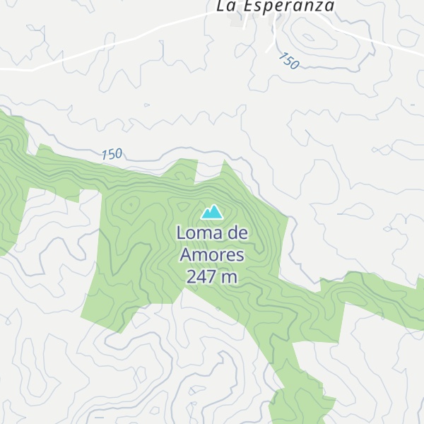 Map of Loma de Amores