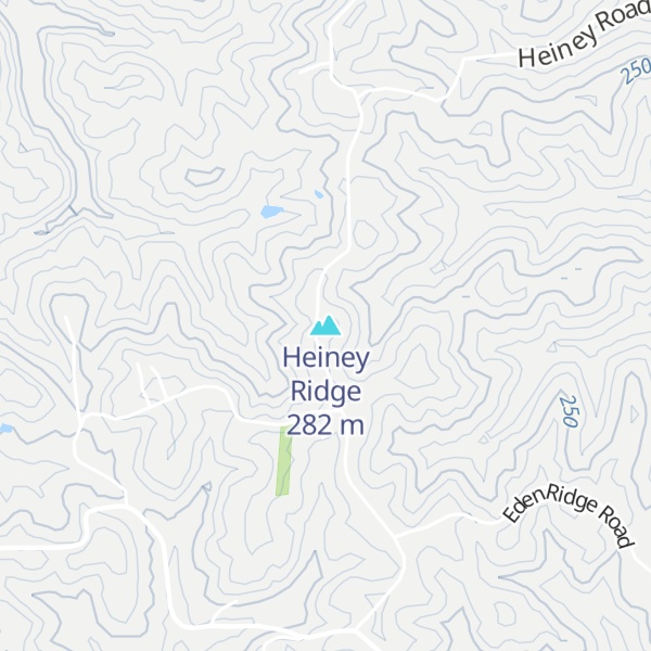 Map of Heiney Ridge