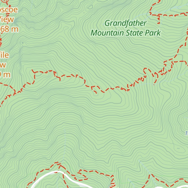 Map of Rough Ridge