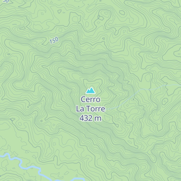 Map of Cerro La Torre