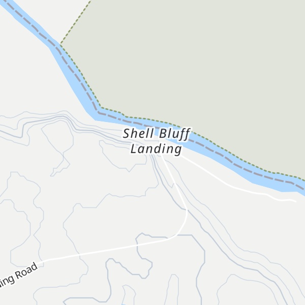 Map of Shell Bluff