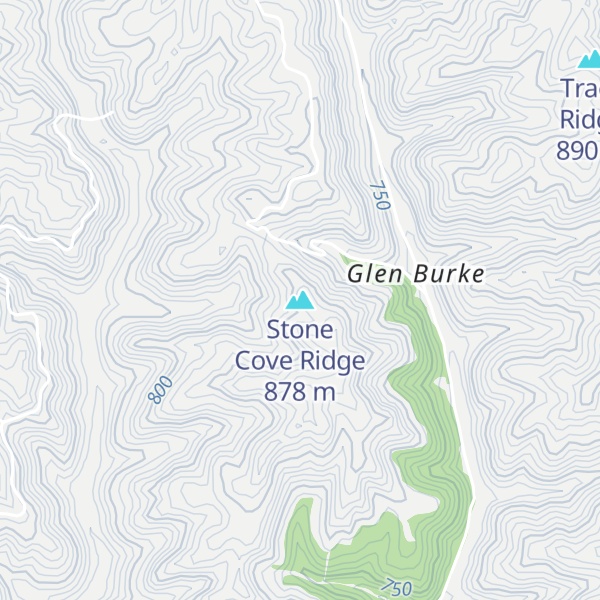 Map of Stone Cove Ridge