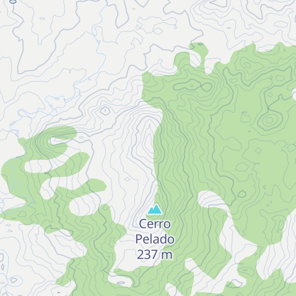 Map of Cerro Ceibo
