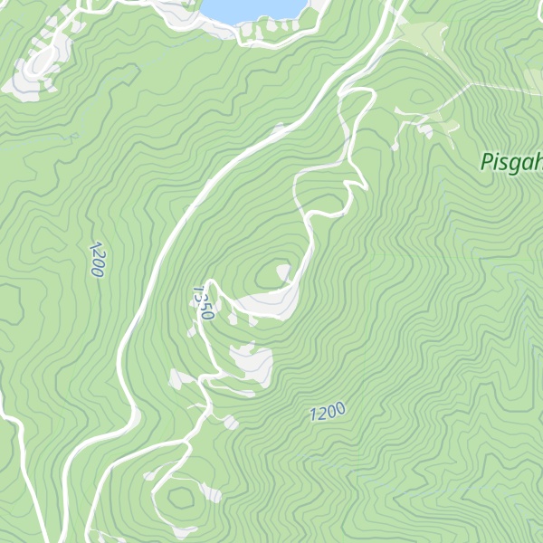 Map of Grandmother Mountain
