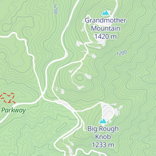 Map of Little Bald