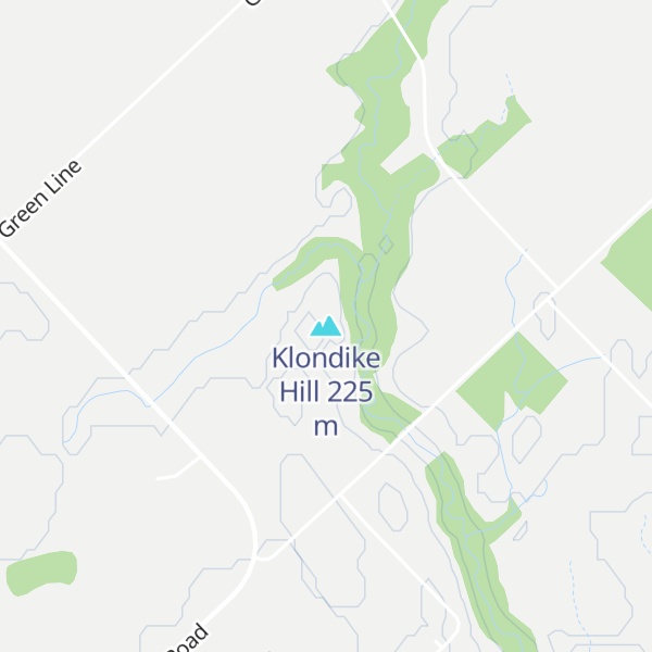 Map of Klondike Hill