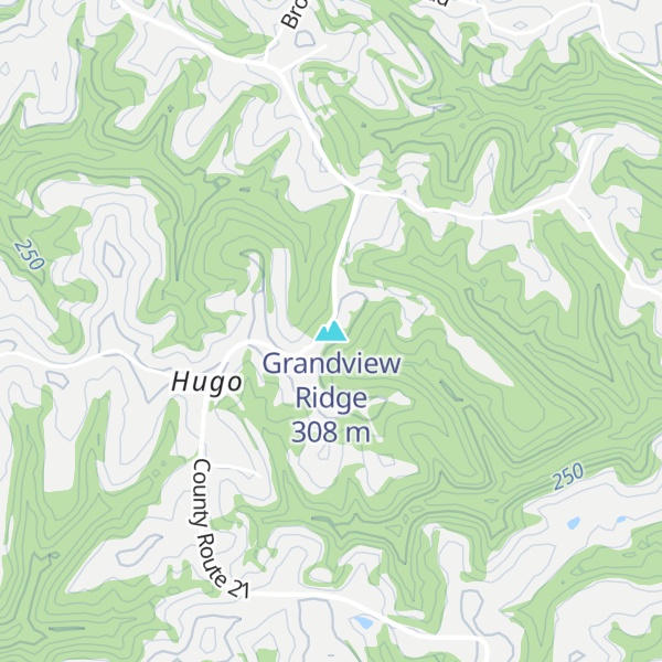 Map of Grandview Ridge