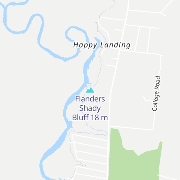 Map of Flanders Shady Bluff