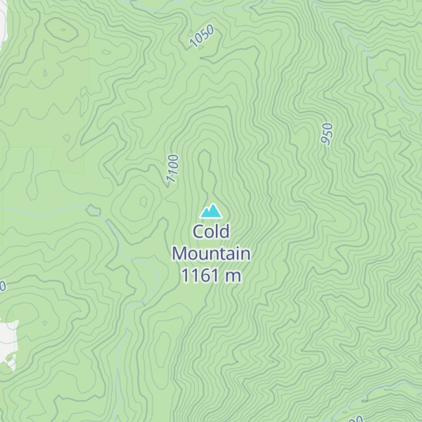 Map of Cold Mountain