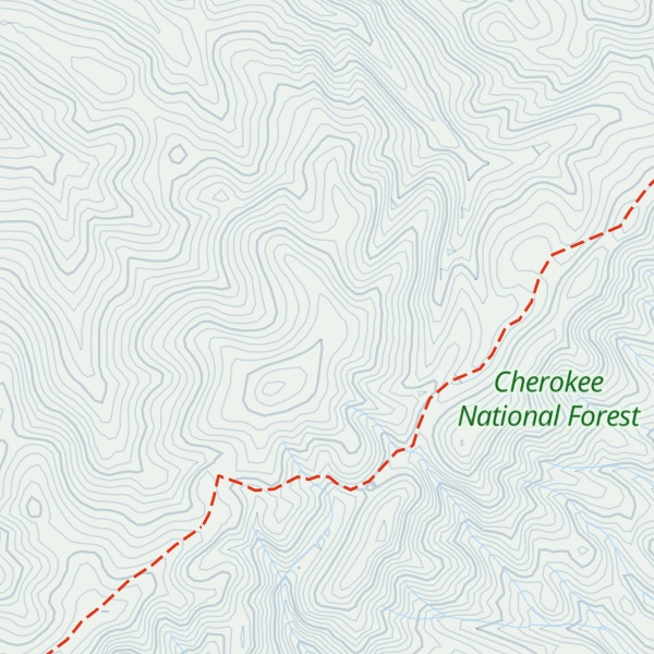 Map of Grindstone Ridge