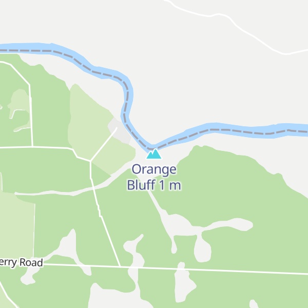 Map of Orange Bluff