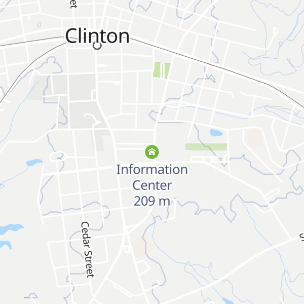 Map of Information Center