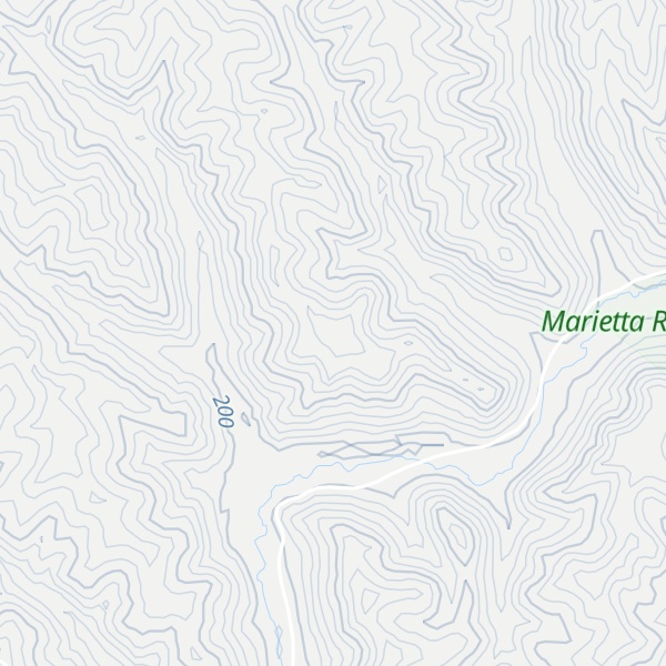 Map of Table Hill