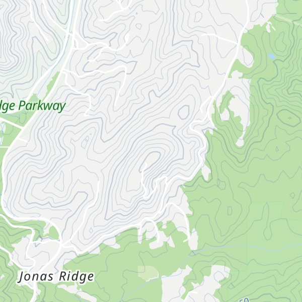 Map of Cranberry Knob