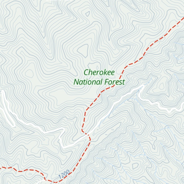 Map of Grindstone Knob