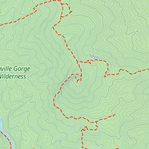Map of Hawksbill Mountain