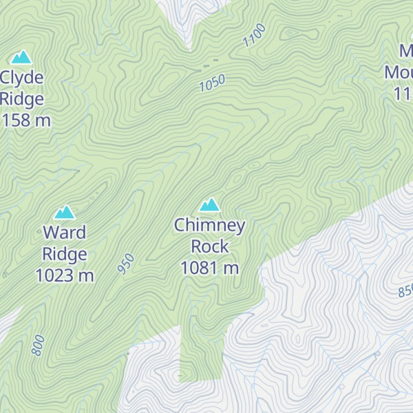 Map of Cave Ridge