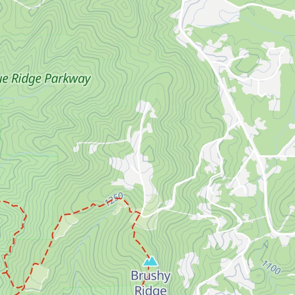 Map of Long Arm Mountain