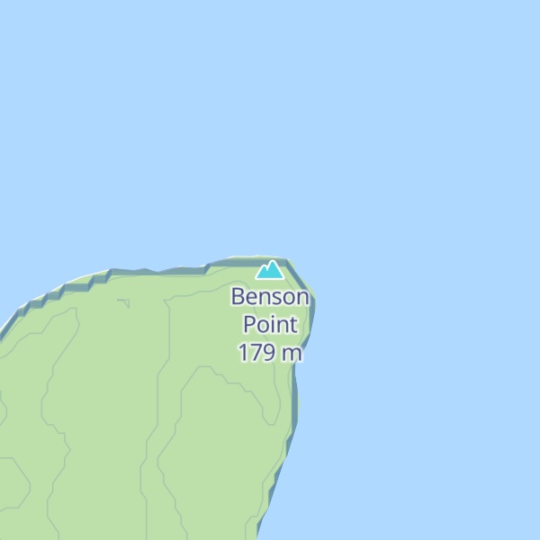 Map of Benson Point