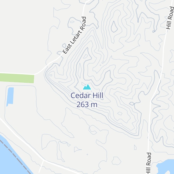 Map of Cedar Hill
