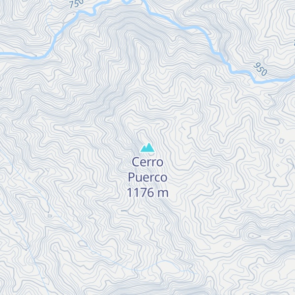 Map of Cerro Puerco