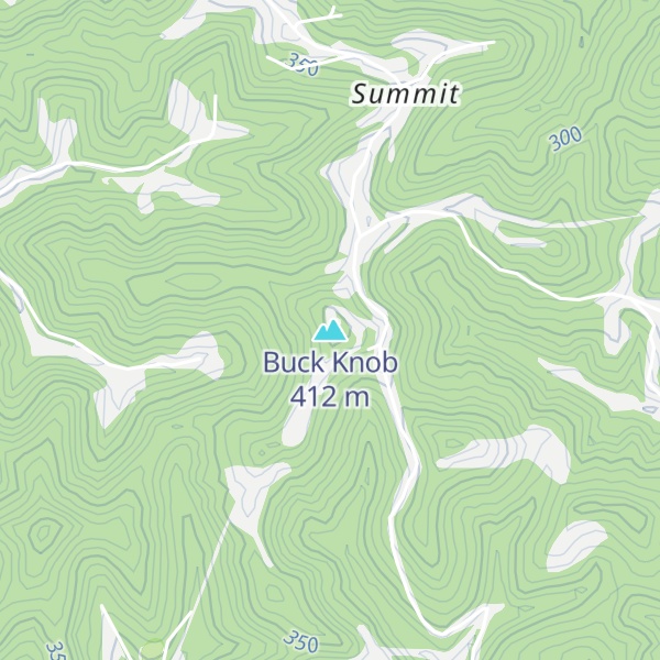 Map of Buck Knob