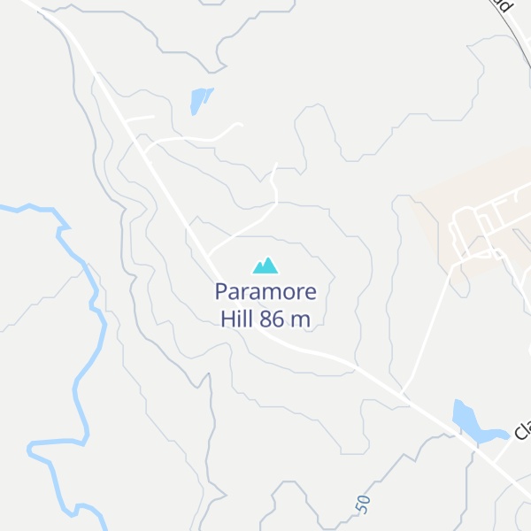 Map of Paramore Hill