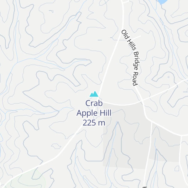 Map of Crab Apple Hill