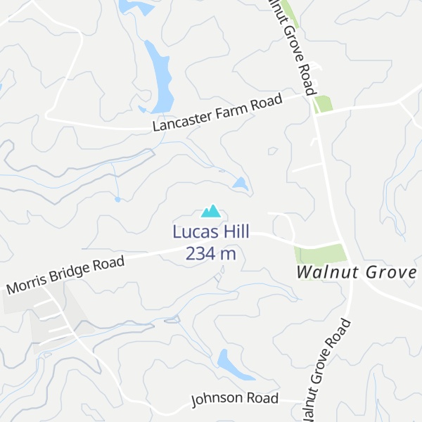 Map of Lucas Hill