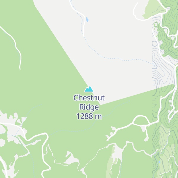 Map of Chestnut Ridge