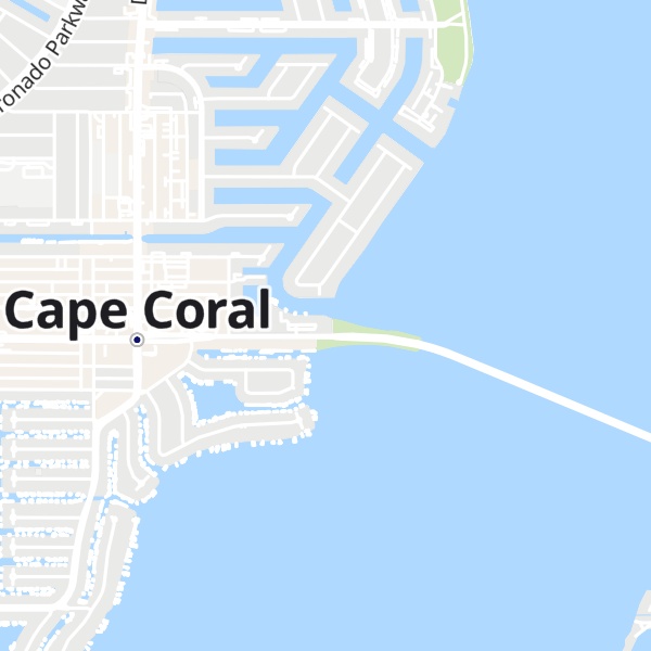 Map of Cape Coral Chamber of Commerce