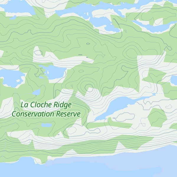 Map of East Knob